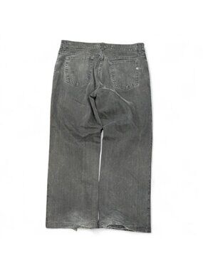 Y2K Point Zero Distressed Loose Bootcut Jeans